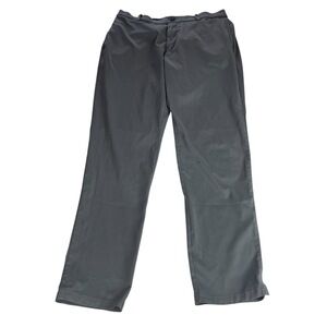 Nike Dri-Fit Gray Flat Front Button Zip  Closure Pants‎ Men’s Size 34x32